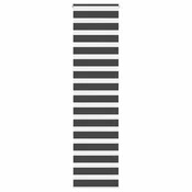 Zavjesa zebra crna 60x230 cm širina tkanine 55,9 cm poliester