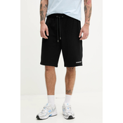 Bombažne kratke hlače Guess Jeans moške, črna barva, M5GD49 KCPR1