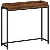 Homestar Konsolna miza 100x30x91 cm rjava