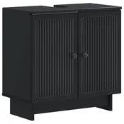 vidaXL Kopalniška omara za umivalnik EDE Črna 59,5 x 31,5 x 59 cm