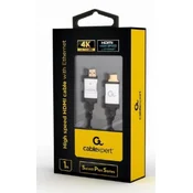 GEMBIRD HDMI Kabl High speed, ethernet support 3D/4K TV Select Plus Series blister