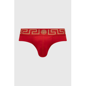Slip gacice Versace za muškarce, boja: crvena