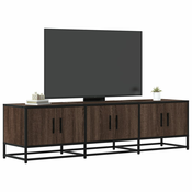 TV ormaric smedi hrast 150x35x41 cm Konstruirano drvo i metal