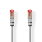 Nedis Omrežni kabel CAT6 | RJ45 moški | RJ45 moški | SF/UTP | 2,00 m | Okrogla | PVC | Siva | Oznaka