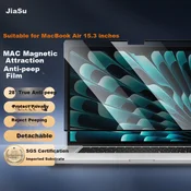 Jiasu Zaštitna privacy folija za Apple MacBook Air 15.3 M4/M3/M2, Magnetna