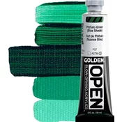 Golden Artist Colors Open Akrilna barva Phthalo Green (Blue Shade) 59 ml 1 kos