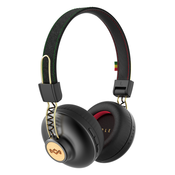 The House Of Marley Positive Vibration 2 Wireless Slušalice Žicano i bežicno Obruc za glavu Pozivi/glazba Micro-USB Bluetooth Crno, Zlatno