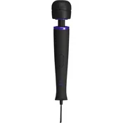Merci Power Wand Black - Ultra-Power Silicone Massager, Multi-Speed DJH122A