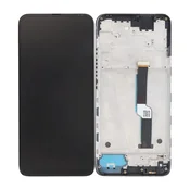 Motorola One Fusion Plus - LCD zaslon + steklo na dotik + okvir (Twilight Blue) TFT