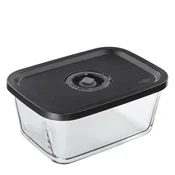 shumee Kuchenprofi Easyfresh vakuumska posoda z datumskim žigom, borosilikatno steklo/plastika, 1,4 l, 20 x 14 x 9 cm