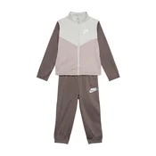 Nike Sportswear Trenirka za tek ESSENTIALS temno siva/svetlo siva/staro roza/bela