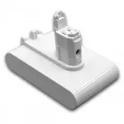 Baterija za Dyson DC30/DC31/DC35/DC45, Tip B, bela, 2000 mAh