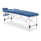 Sklopivi stol za masažu - 185 x 60 x 60 - 81 cm - 180 kg - Plava