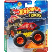 Hot Wheels Monster Trucks: Piran-Ahhh mali avtomobilček 1/64 - Mattel