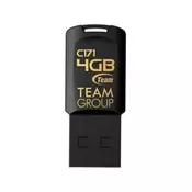 TEAM GROUP 4GB C171 USB 2.0 BLACK TC1714GB01
