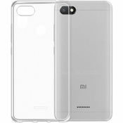 WEBHIDDENBRAND Ovitek za Xiaomi Redmi 6 / Redmi 6A, silikonski, prozoren