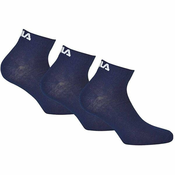 Čarape za tenis Fila Quarter Plain Socks 3P - navy