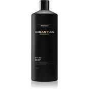 Sebastian Professional Dark Oil vlažilni šampon za sijaj in mehkobo las 1000 ml