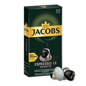 Douwe Egberts Jacobs Espresso Ristretto Nespresso compatible 10 coffee capsules Dom