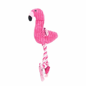 Akinu igracka za pse flamingo, 42 cm
