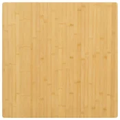 Vidaxl Mizna plošča 70x70x2,5 cm bambus