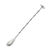 shumee Žlica za koktajle Cilio s pestičem, zvita, nerjaveče jeklo, 25 cm