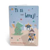 Cestitka Ti si nas heroj! Srecaan rodendan!