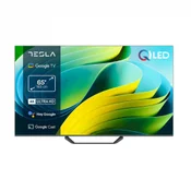 TESLA Q65E655GUS – 65” QLED UHD Google TV sa Box Zvucnicima i DVB-S2 Tunerom