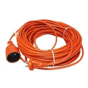 awtools vrtni podaljšek z eno vtičnico brez ozemljitve 25 m 2x1,0 mm 10A 230V 2500W