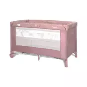 Lorelli Prenosivi krevetac Carina, 2 nivoa, Roze