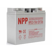 NPP NPG12V-17Ah, Gel Baterija za UPS C20=17AH, T3, 180*77*167*167