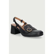 Fly London salonke z odprto peto usnjene PEMY456FLY