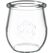 Weck kozarec za vlaganje brez pokrova 220 ml, komplet 12 kosov, tulipanasta oblika