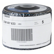 BOSCH Ploca za cišcenje N377, 125 mm, 22,23 mm crna