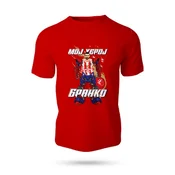 Red Star Decija majica Heroj Branko, Crvena
