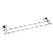 Držac peškira za kupatilo 60cm dupli QUADRO ROSAN