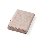 BabyOno Pletena bambus odeja 75x100 cm, temno bež