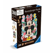 Ravensburger drvena puzzla - Diseny Mickey & Minnie - 300 delova