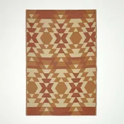 HOMESCAPES Homescapes Anya Aztec Orange Outdoor Rug, 120x180 cm, (20744785)