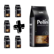 5kg paket + 1kg Pellini Vivace kavna zrna