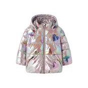 NAME IT Zimska jakna NMFMOLINA modra / temno siva / burgund