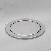 DELIGHT skriveni mrežni prekidac 3-putni, brušeni metal, 20430B