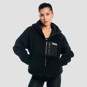 GymBeam Ženska jakna Sherpa Black