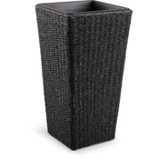 Pletena saksija KUBB Š36xD36xV70 crna