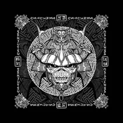 Iron Maiden Šal Senjutsu Samurai Eddie Black