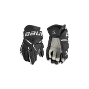 BAUER Hokejske rokavice BAUER Supreme Mach - Intermediate, črno-bele, vel.: 13.0, (20744454)