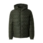 GUESS Prehodna jakna zelena/temno zelena