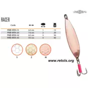 SPOON - RACER No 2 / 20 g / 7 cm - SREBRENI