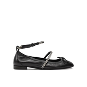 Balerinke Stuart Weitzman Stefannie Balet Flat SI443 Črna