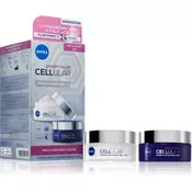 NIVEA dnevna in nočna krema proti staranju Cellular, 50 ml + 50 ml